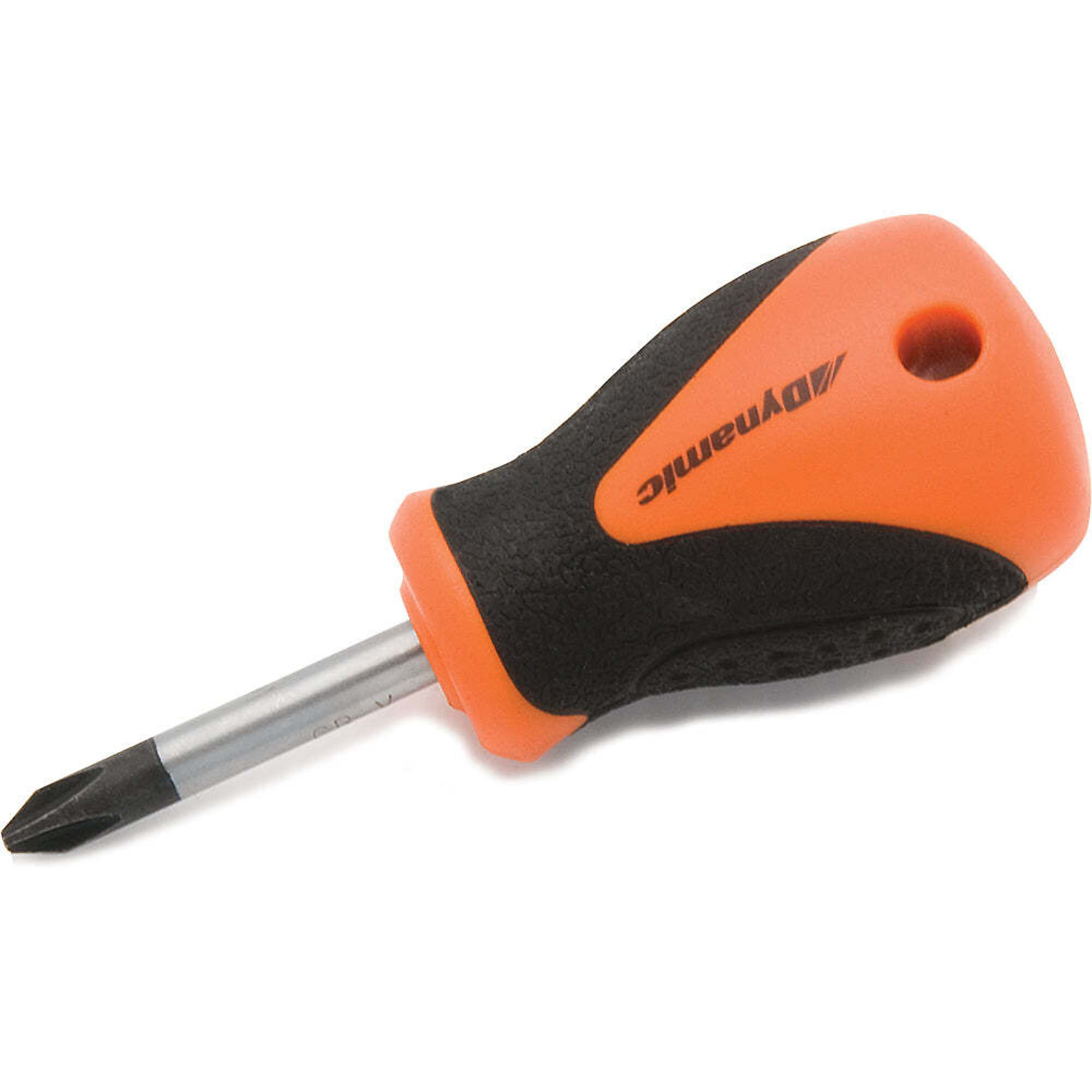 Dynamic Tools #1 Phillips® Stubby Screwdriver, Comfort Grip Handle